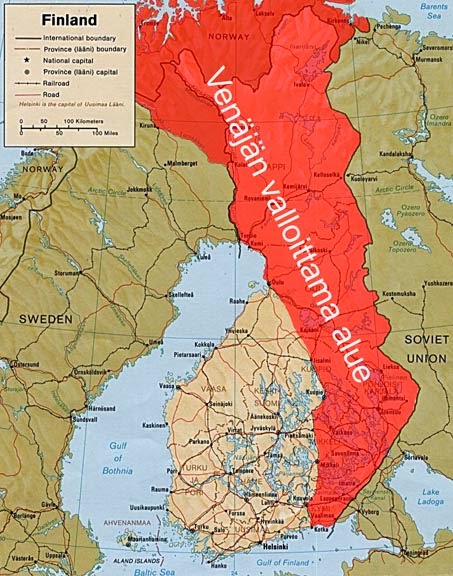 Venäjän profetoitu miehitysalue, Ahvenanmaa puuttunee?